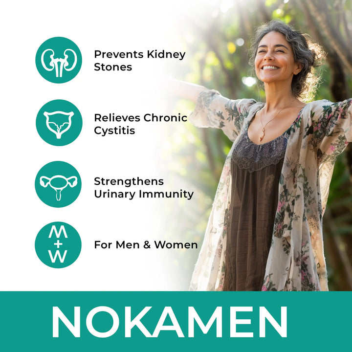 NOKAMEN – Kidney & Urinary Tract Support Herbal Formula, 120 Tabs Ananta Medicare