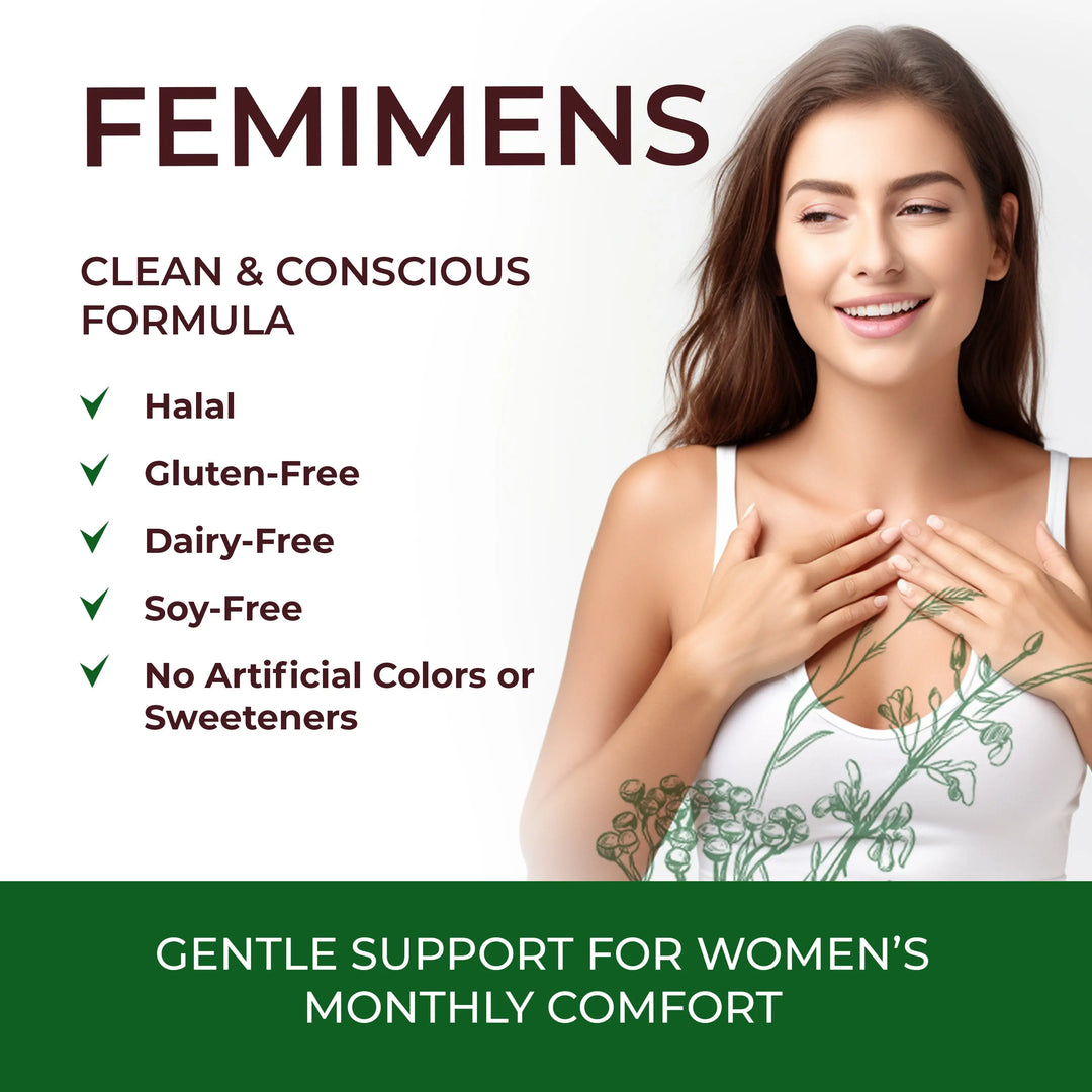 FEMIMENS – Women’s Wellness & Cycle Support Health Formula, 120 Caps - Ananta H&B