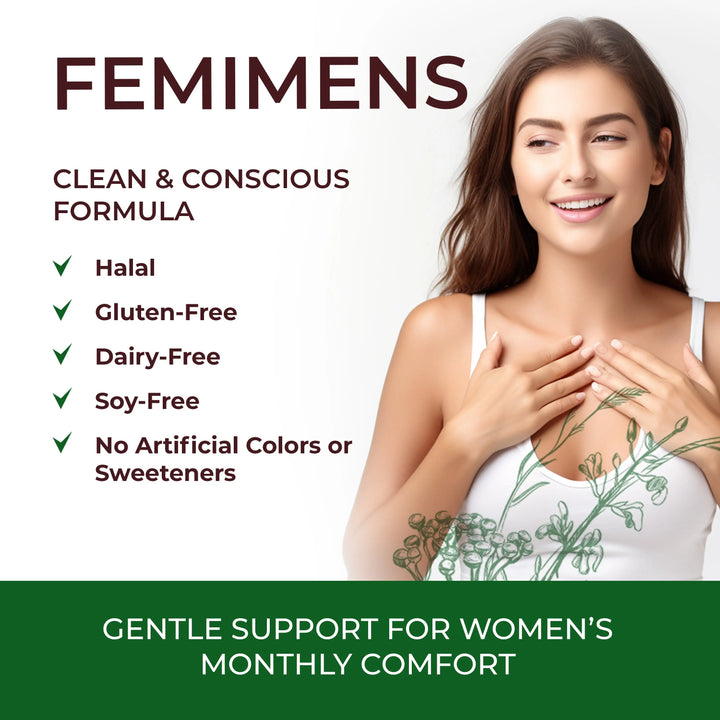 FEMIMENS – Women’s Wellness & Cycle Support Health Formula, 120 Caps - Ananta H&B