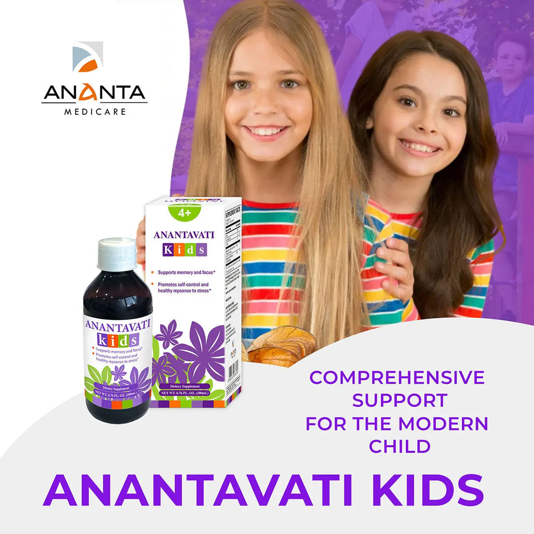 ANANTAVATI - Kids Hyperactivity of Kids, Memory Booster (200mL) - Ananta H&B