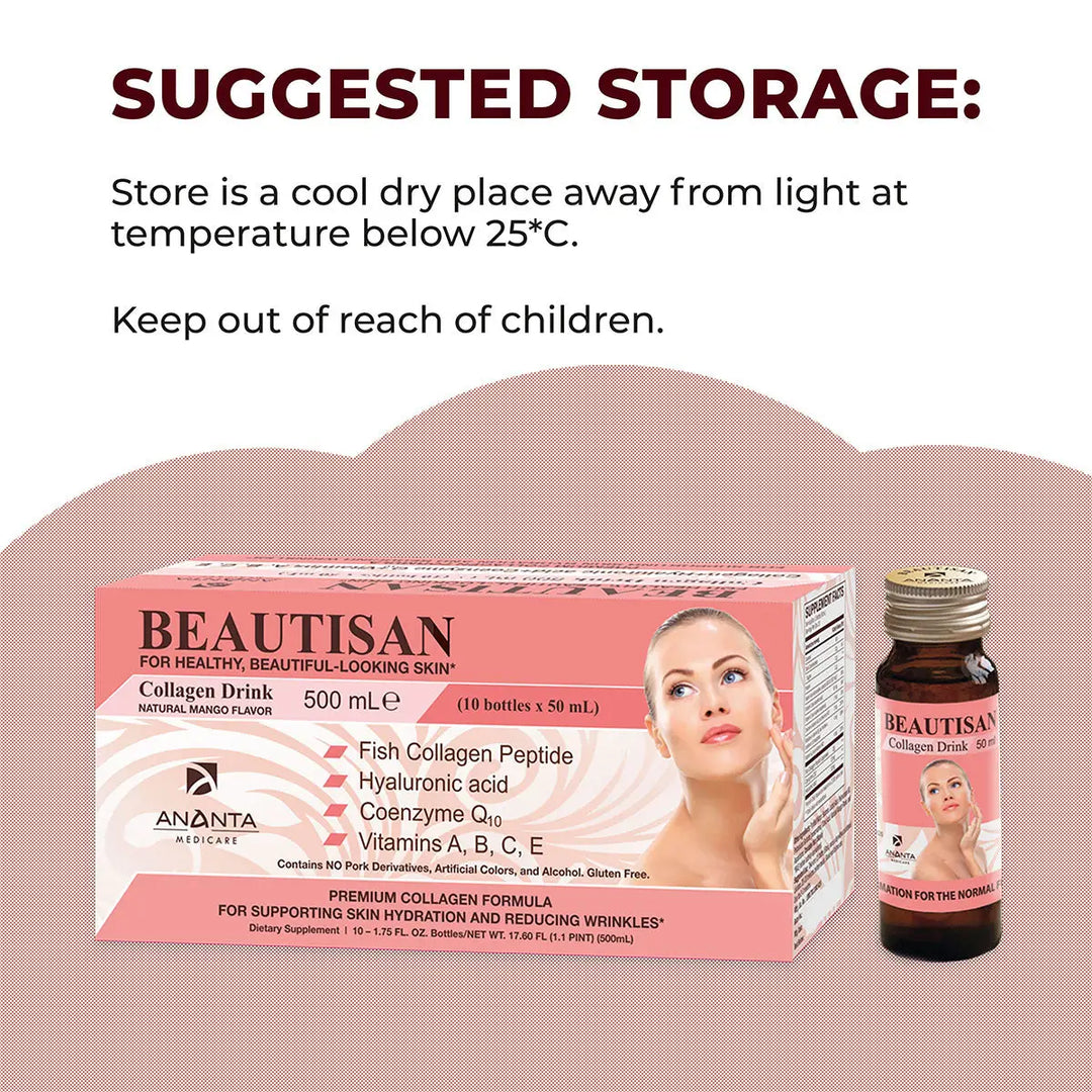 Beautisan - Innovative Premium Collagen Complex (10 Bottles x 50mL) - Ananta H&B