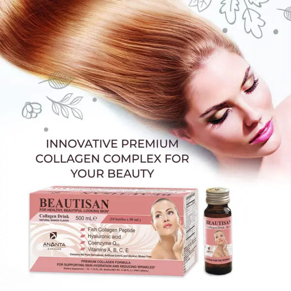 Beautisan - Innovative Premium Collagen Complex (10 Bottles x 50mL) - Ananta H&B