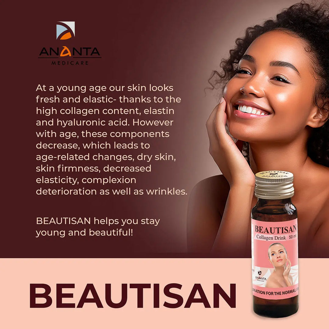 Beautisan - Innovative Premium Collagen Complex (10 Bottles x 50mL) - Ananta H&B