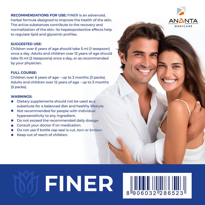 FINER - Skin Health, Acne Care (200mL) - Ananta H&B